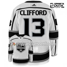 Lasten NHL Los Angeles Kings Pelipaita KYLE CLIFFORD 13 Adidas Valkoinen Authentic